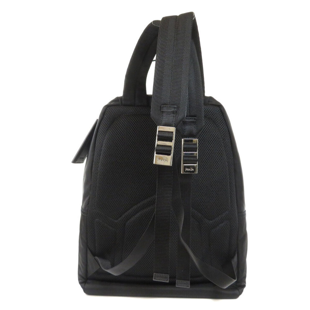 Prada logo Daypack Rucksack plate Backpack
